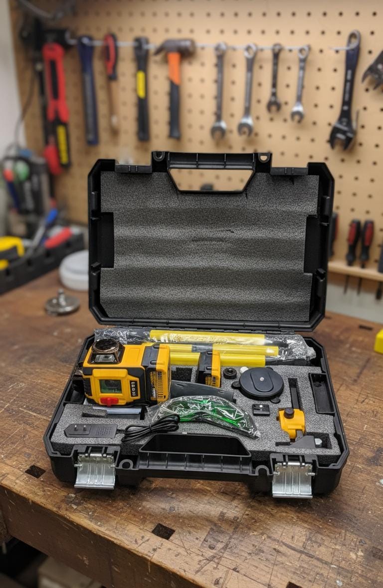 NIVEL LASER ROCAES 16 LINEAS VERDES