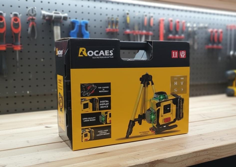 NIVEL LASER ROCAES 16 LINEAS VERDES